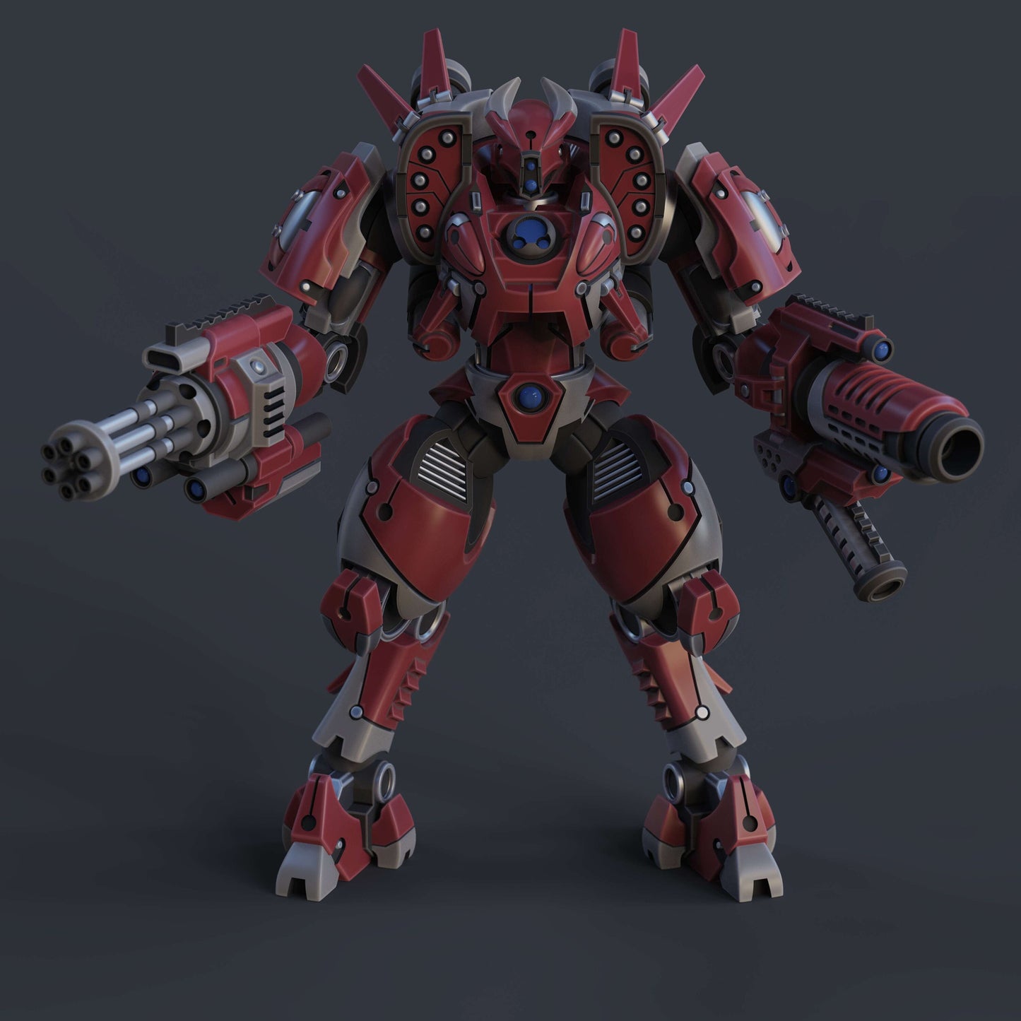 HV-08 Calamity Battlesuit (1 Posable Model)