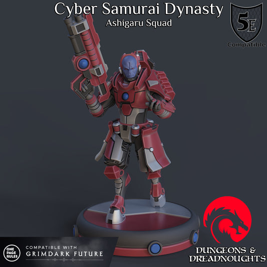 Cyber Ashigaru Assault Squad (30 Models)