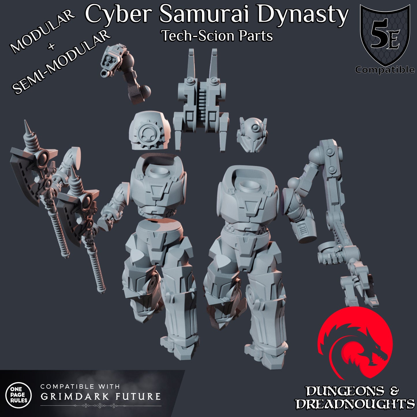 Cyber Samurai Tech-Scion (1 Model)