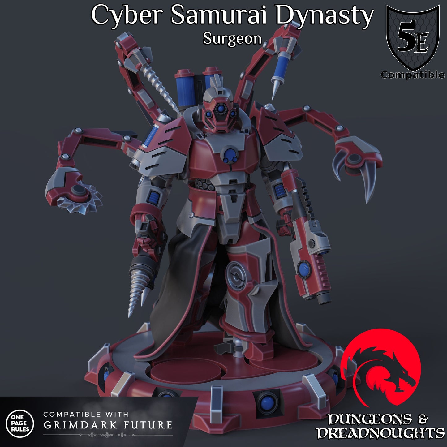 Cyber Samurai Dynasty - Premium Army Box (60+ Models)