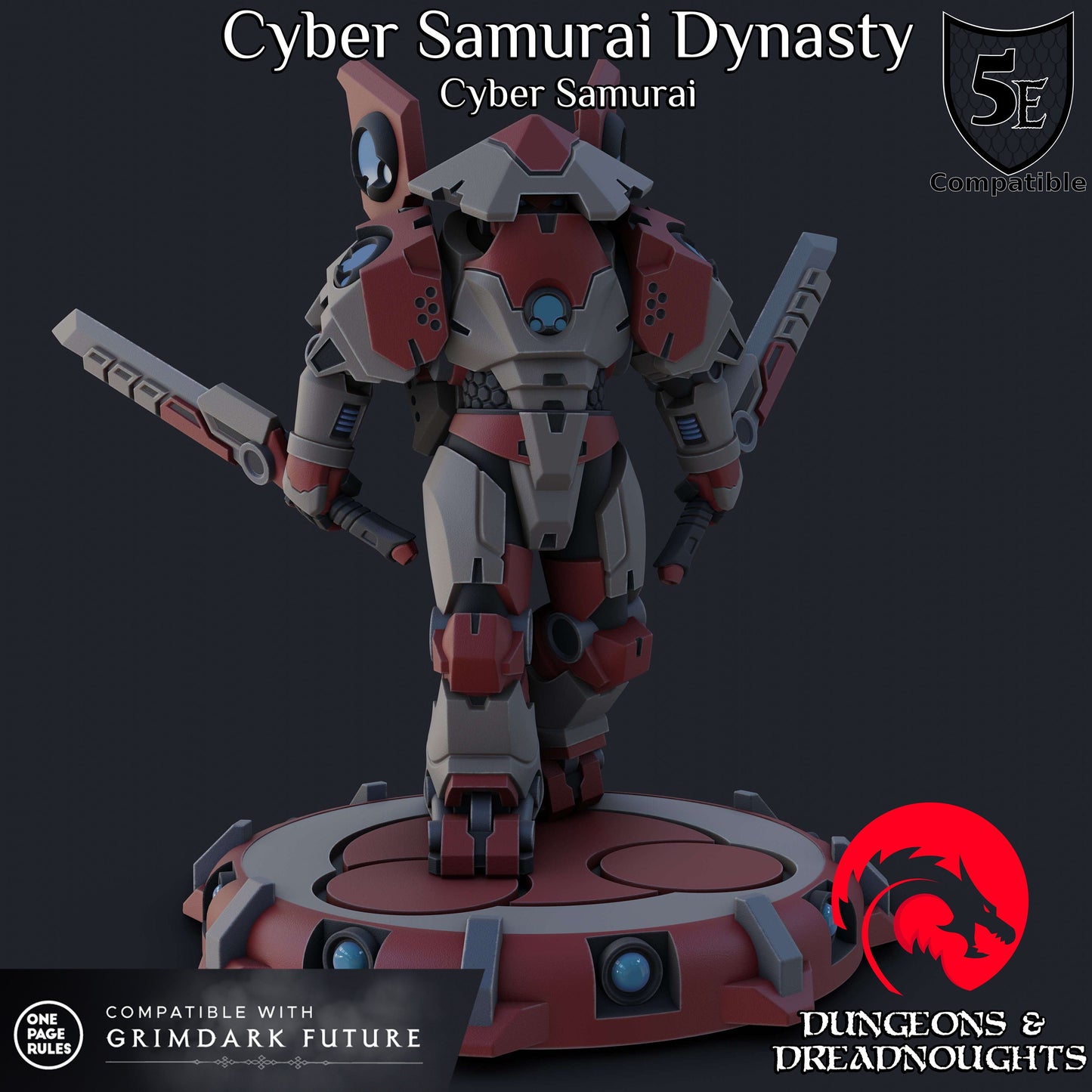 Cyber Samurai Assault Squad (5 Models)