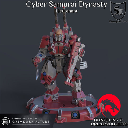 Cyber Samurai Lieutenant (1 Model)