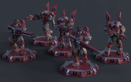 Cyber Samurai Dynasty - Premium Army Box (60+ Models)