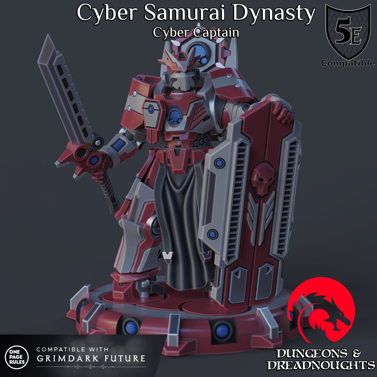 Cyber Samurai Captain (1 Model)