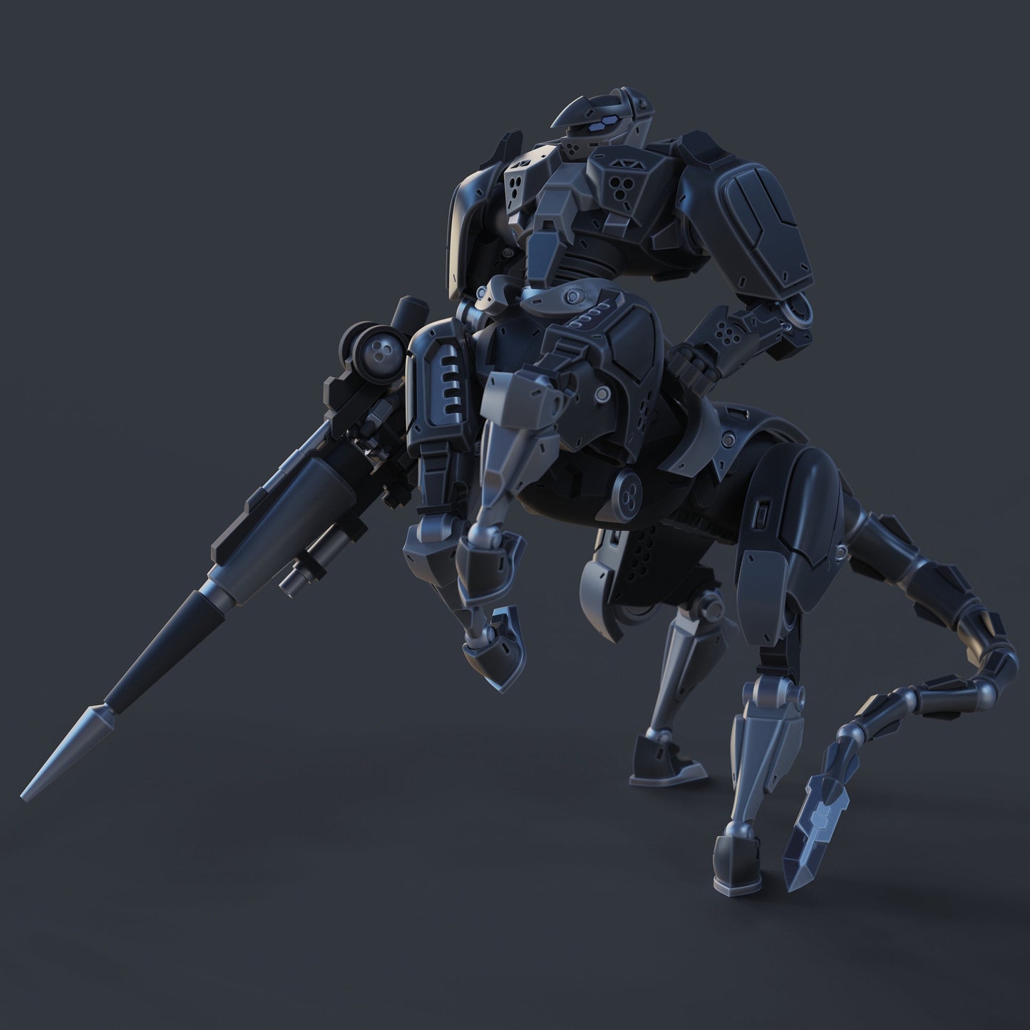 OE-6 Centaur Mech (Posable) | Mech | Grimdark | Battlesuit