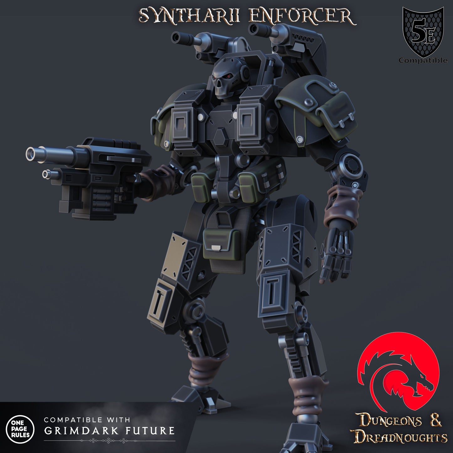 Syntharii Enforcer (1 Posable Model)