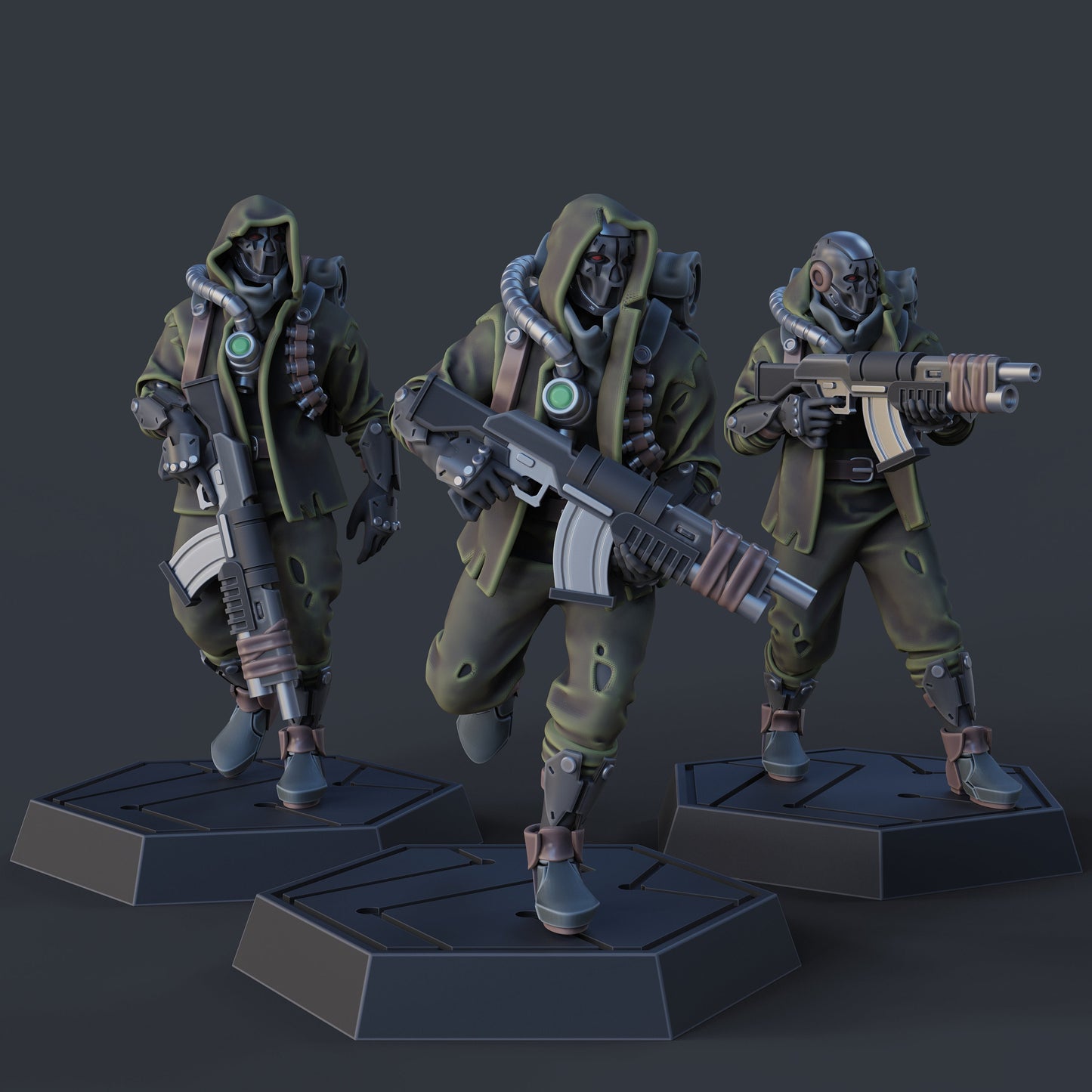 Syntharii Rebels (3 Models)