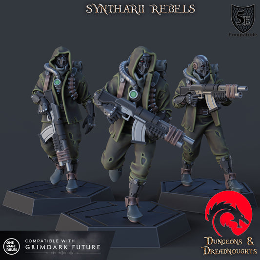 Syntharii Rebels (3 Models)