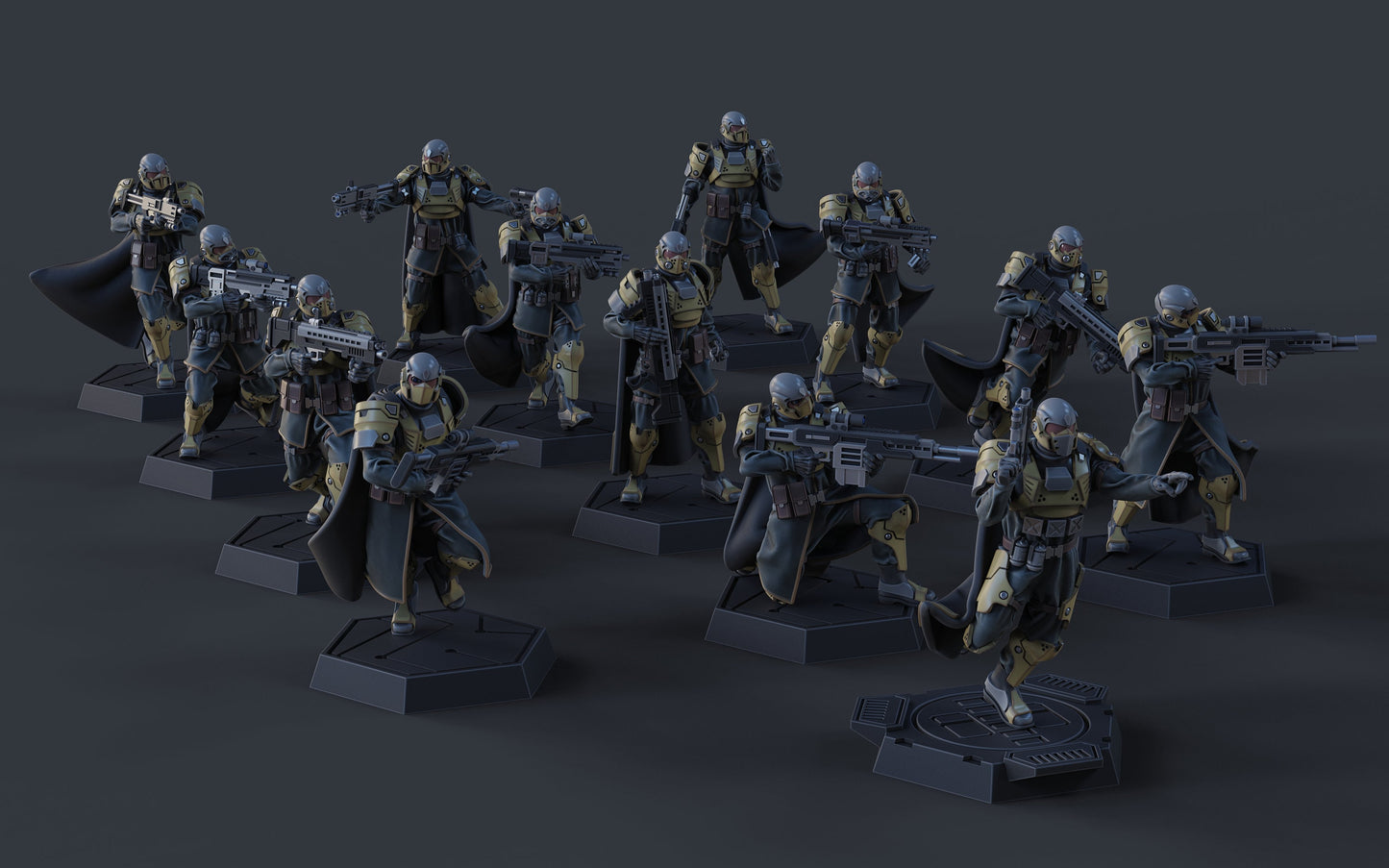 Wardivers - Vanguard Squad (13 Models) | FOR DEMOCRACY!