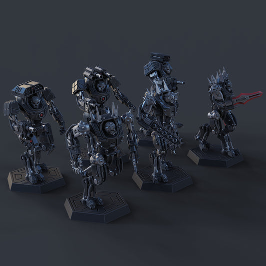 Syntharii Kill Bots (6 Modular Models)