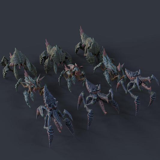 Ravenids (9 Models) | Hive Guard | Biters | Hunters | Proxy |