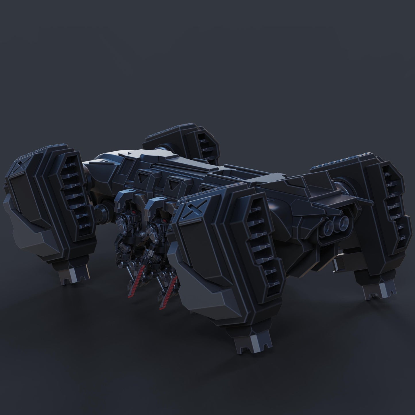 Syntharii Drop Ship (7 Models) | Proxy | Automatons | VTOL