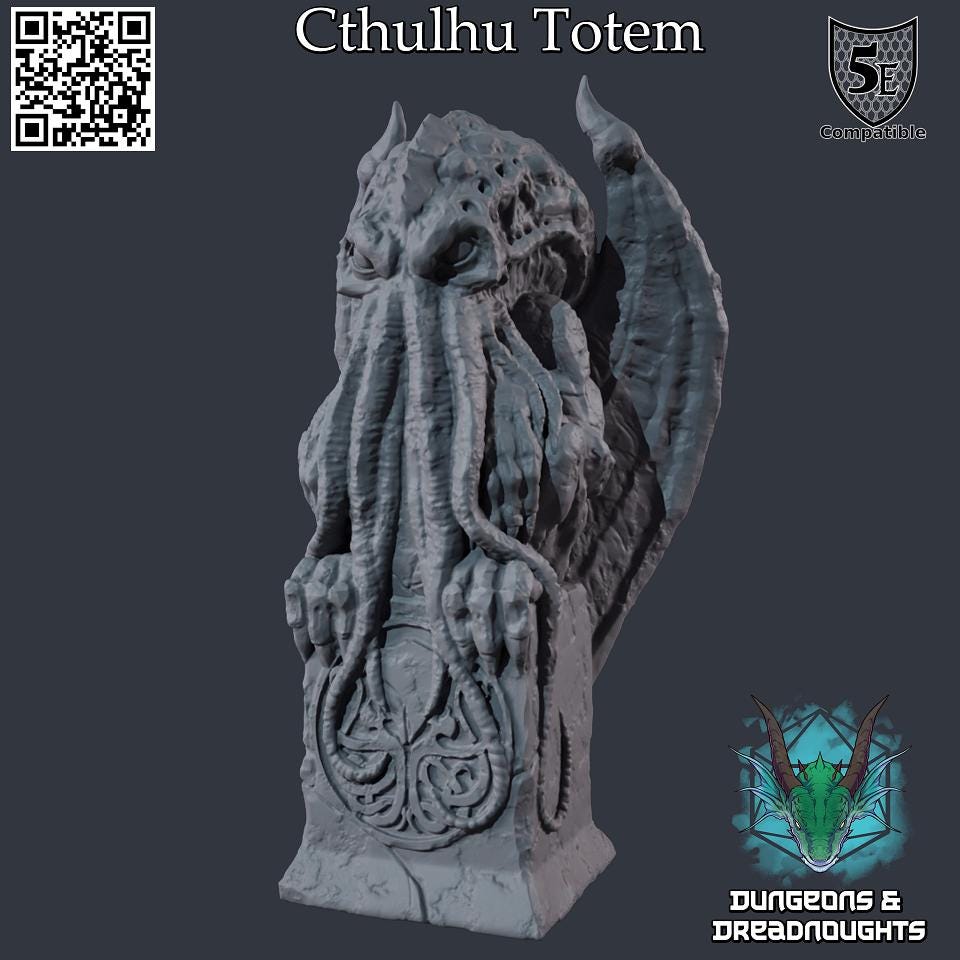 Cthulhu Totem | Gloom & Glory