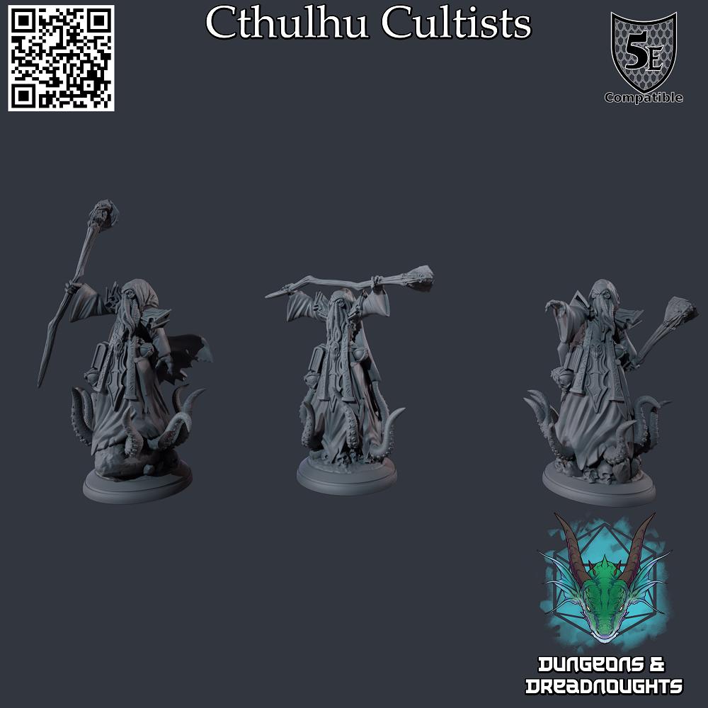 Cthulhu Cultists | Gloom & Glory