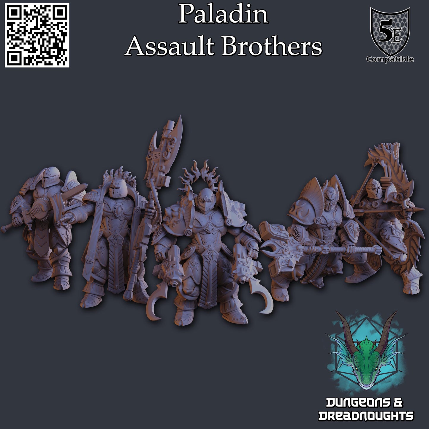 Paladin Assault Brothers (6 Models)