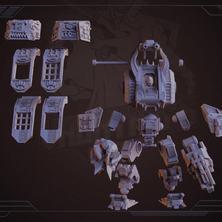 Osiris Pattern Dreadnought (Posable) | Egyptian Dreadnought