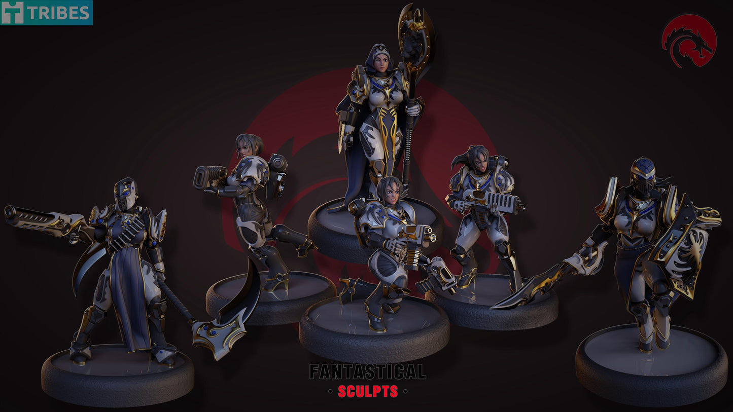 Paladin Assault Sisters (6 Models)