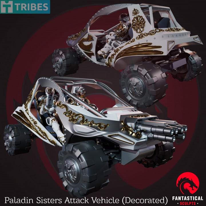 Paladin Sisters Attack Vehicle | All Terrain Vehicle