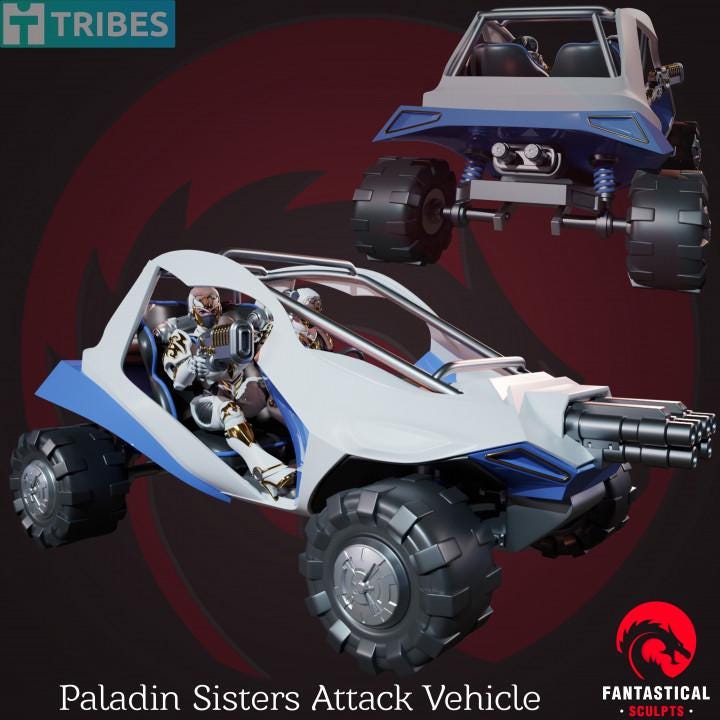 Paladin Sisters Attack Vehicle | All Terrain Vehicle