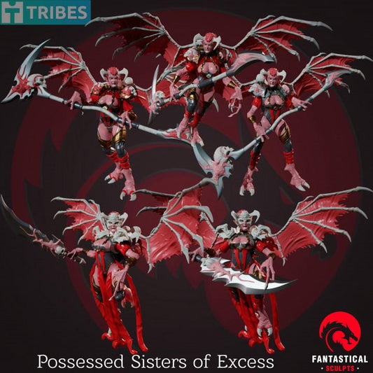 Possessed Sisters of Excess (5 Models)