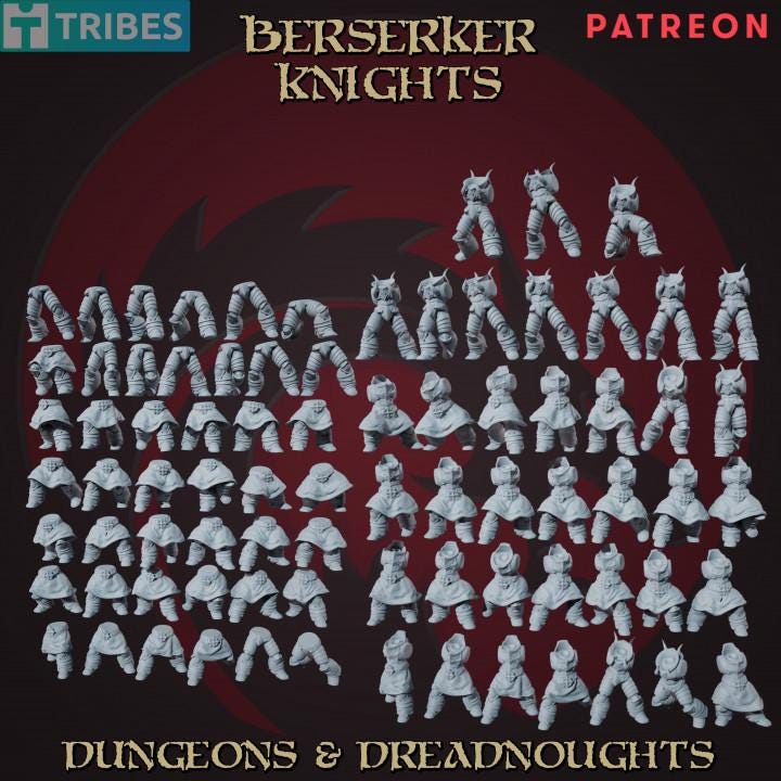 Berserker Knights (36 Models) | Chaos