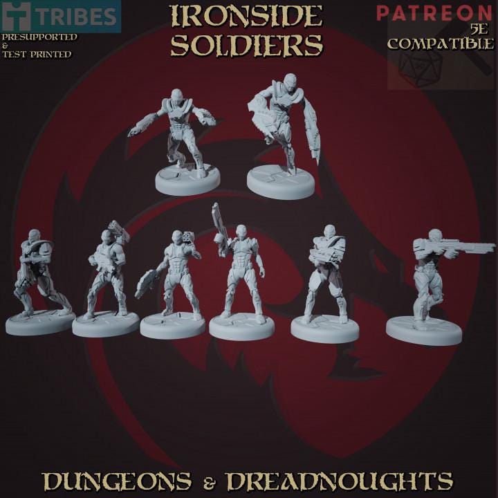 Ironside Soldiers (8 Models) | 5e