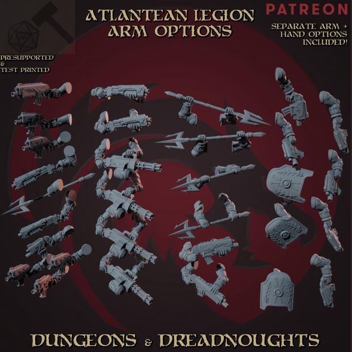 Atlantean Star Knight Marines (36 Models) | Chaos