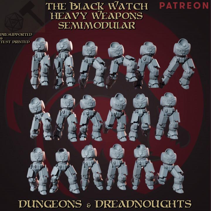 Black Watch Heavy Weapon Marines (18 Models) | Loyal