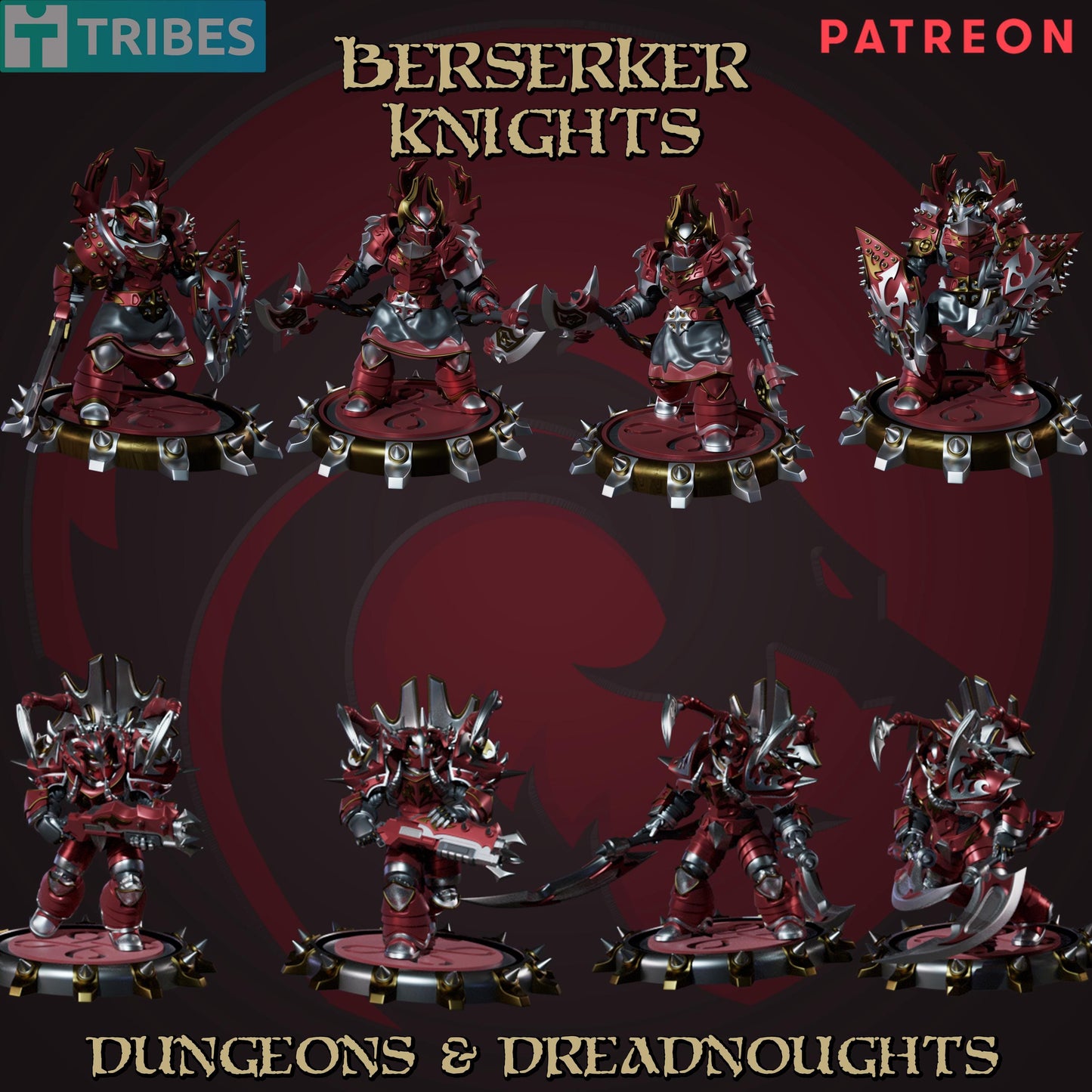 Berserker Knights (36 Models) | Chaos