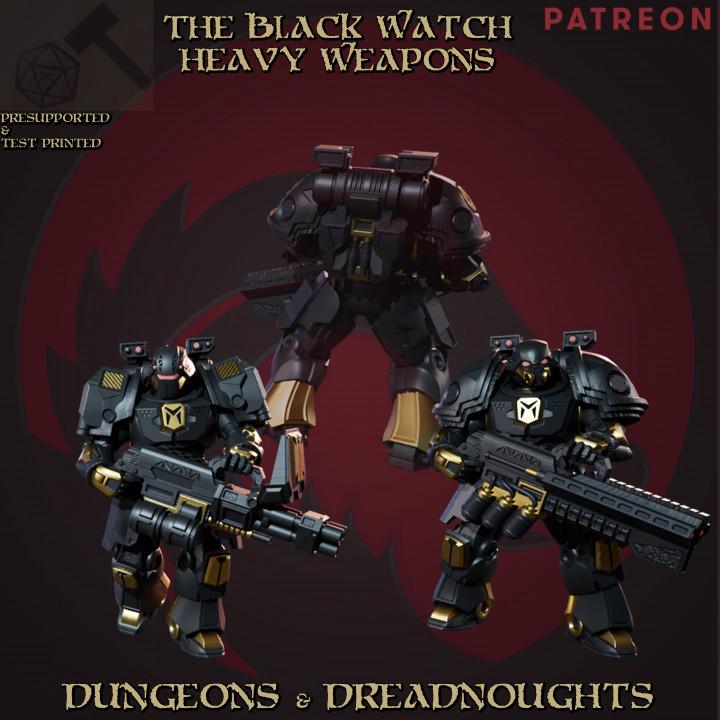 Black Watch Heavy Weapon Marines (18 Models) | Loyal